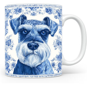Collectable mok Schnauzer Beker voor koffie of tas voor thee