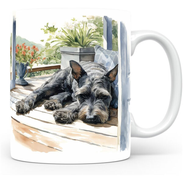 Collectable mok Schnauzer Beker voor koffie of tas voor thee