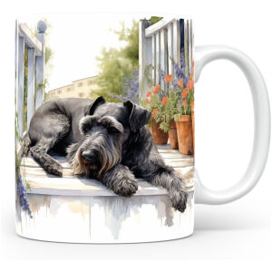 Collectable mok Schnauzer Beker voor koffie of tas voor thee