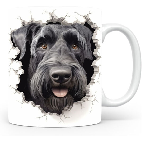 Collectable mok Schnauzer Beker voor koffie of tas voor thee