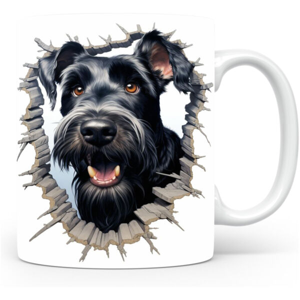 Collectable mok Schnauzer Beker voor koffie of tas voor thee