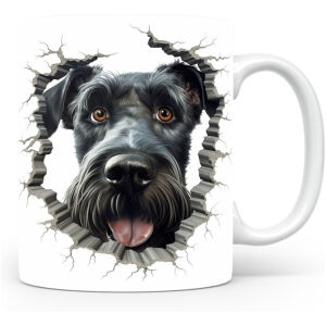 Collectable mok Schnauzer Beker voor koffie of tas voor thee