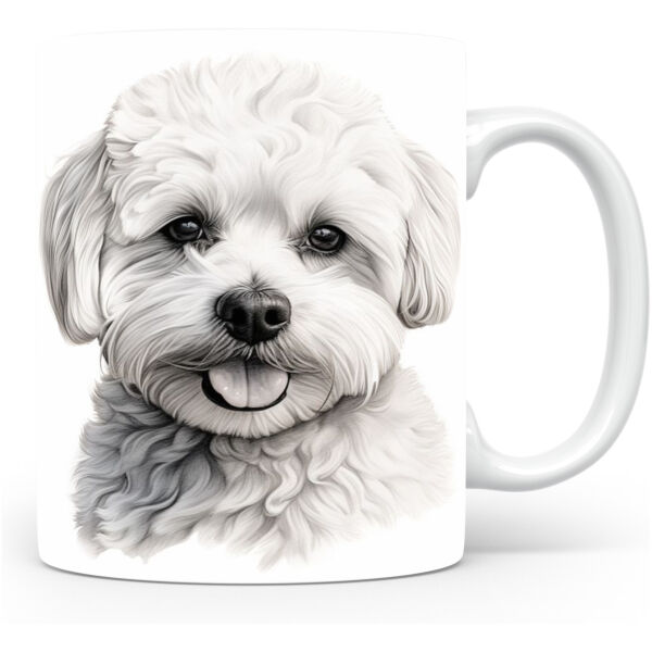 Collectable mok Bichon Frise Beker voor koffie of tas voor thee