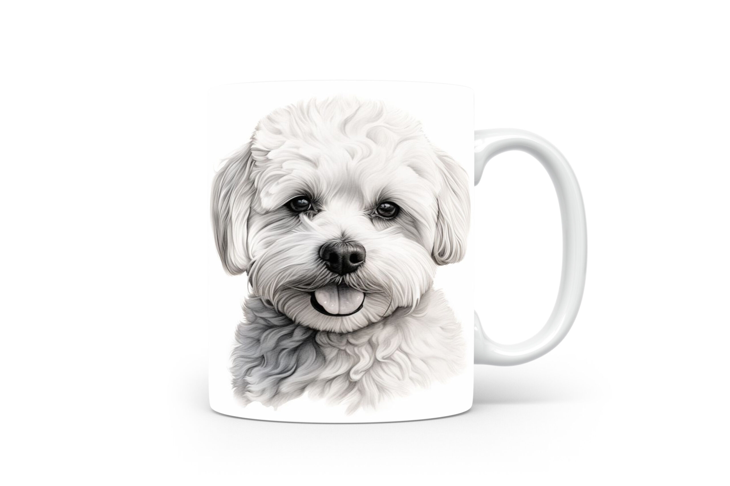 Mok Bichon Frise Collectable mok Bichon Frise Beker voor koffie of tas voor thee