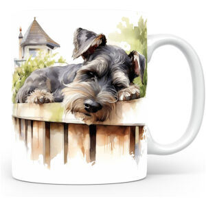 Collectable mok Schnauzer Beker voor koffie of tas voor thee