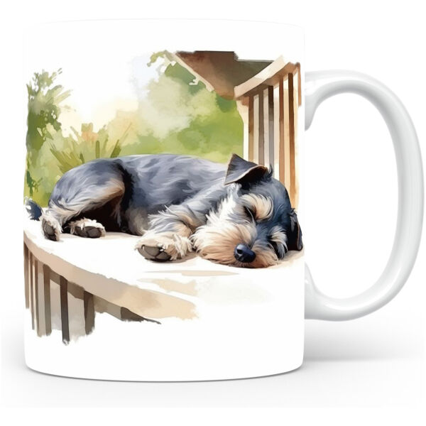 Collectable mok Schnauzer Beker voor koffie of tas voor thee