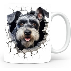 Collectable mok Schnauzer Beker voor koffie of tas voor thee