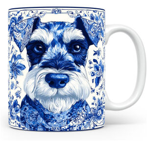 Collectable mok Schnauzer Beker voor koffie of tas voor thee
