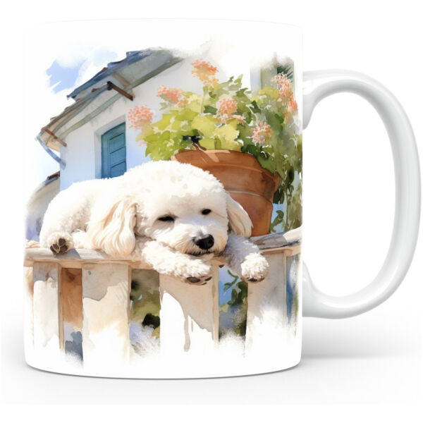 Collectable mok Bichon Frise Beker voor koffie of tas voor thee
