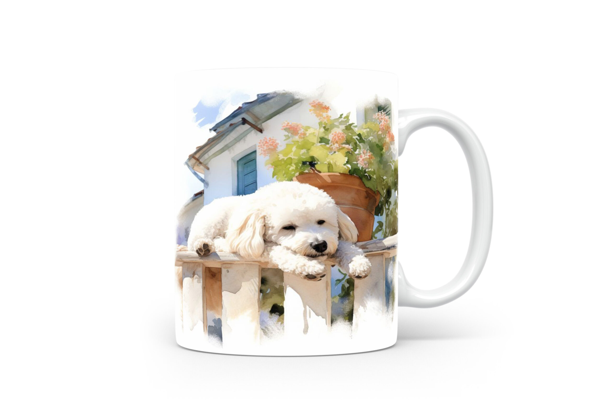 Mok Bichon Frise Collectable mok Bichon Frise Beker voor koffie of tas voor thee