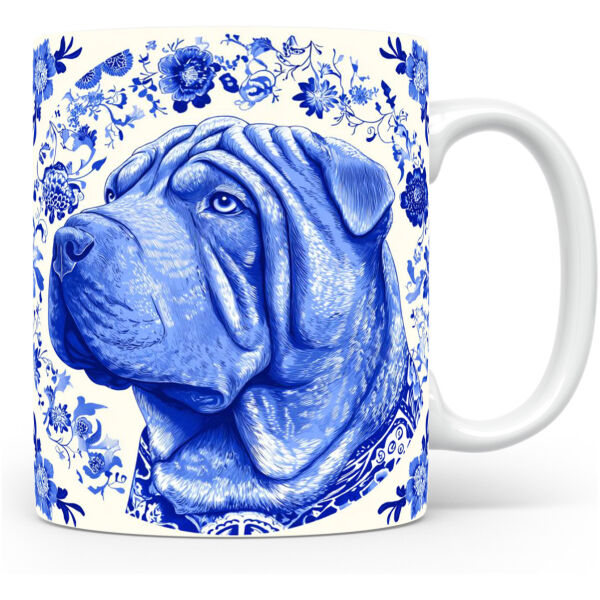 Mok Shar Pei Collectable mok Shar Pei Beker voor koffie of tas voor thee