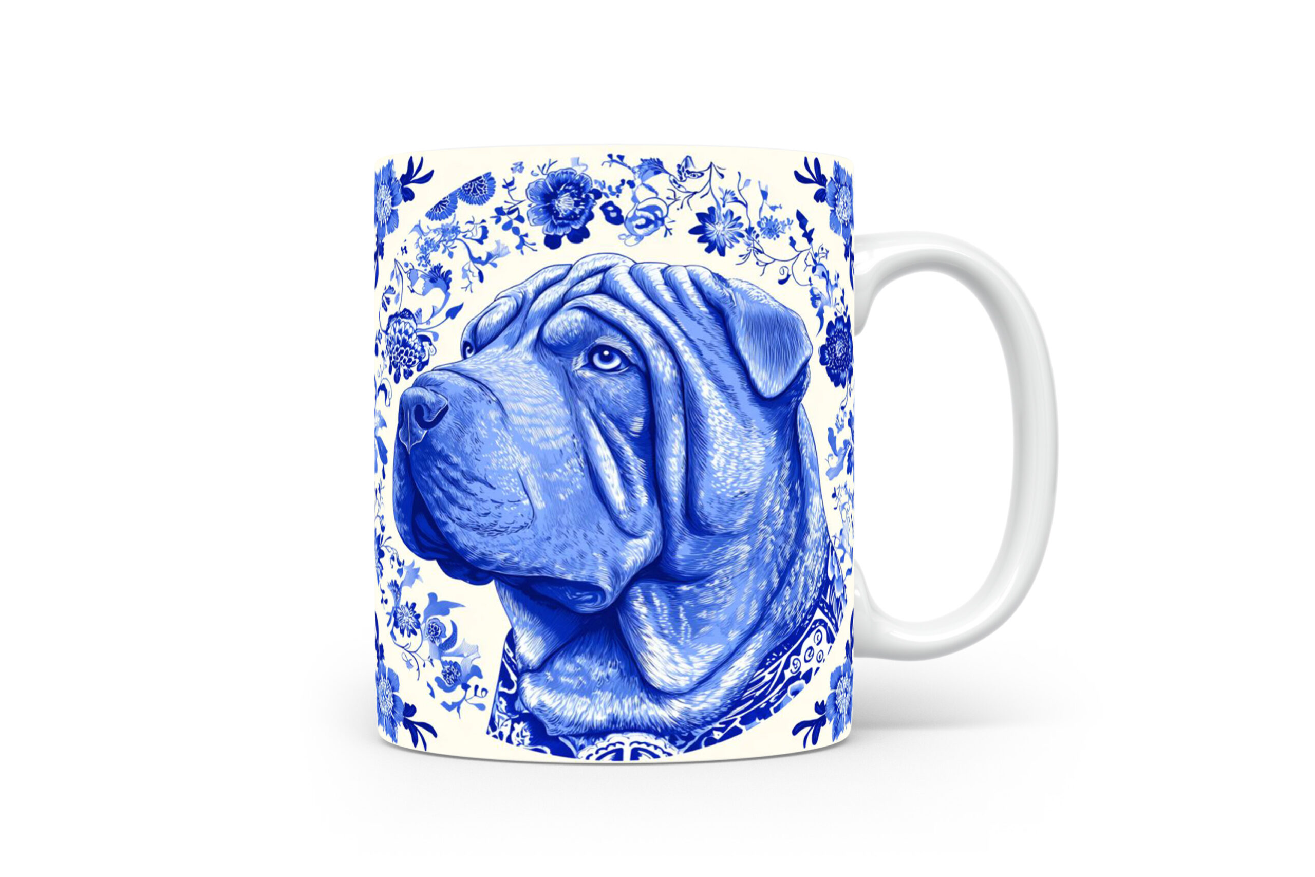 Mok Shar Pei Collectable mok Shar Pei Beker voor koffie of tas voor thee