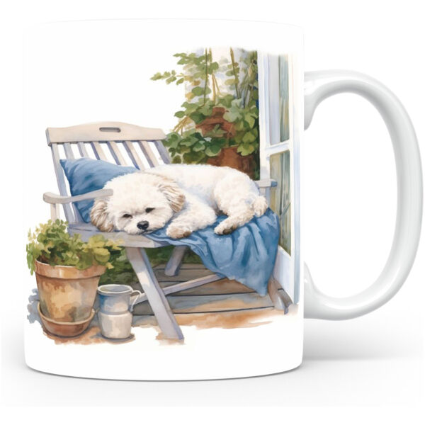 Collectable mok Bichon Frise Beker voor koffie of tas voor thee