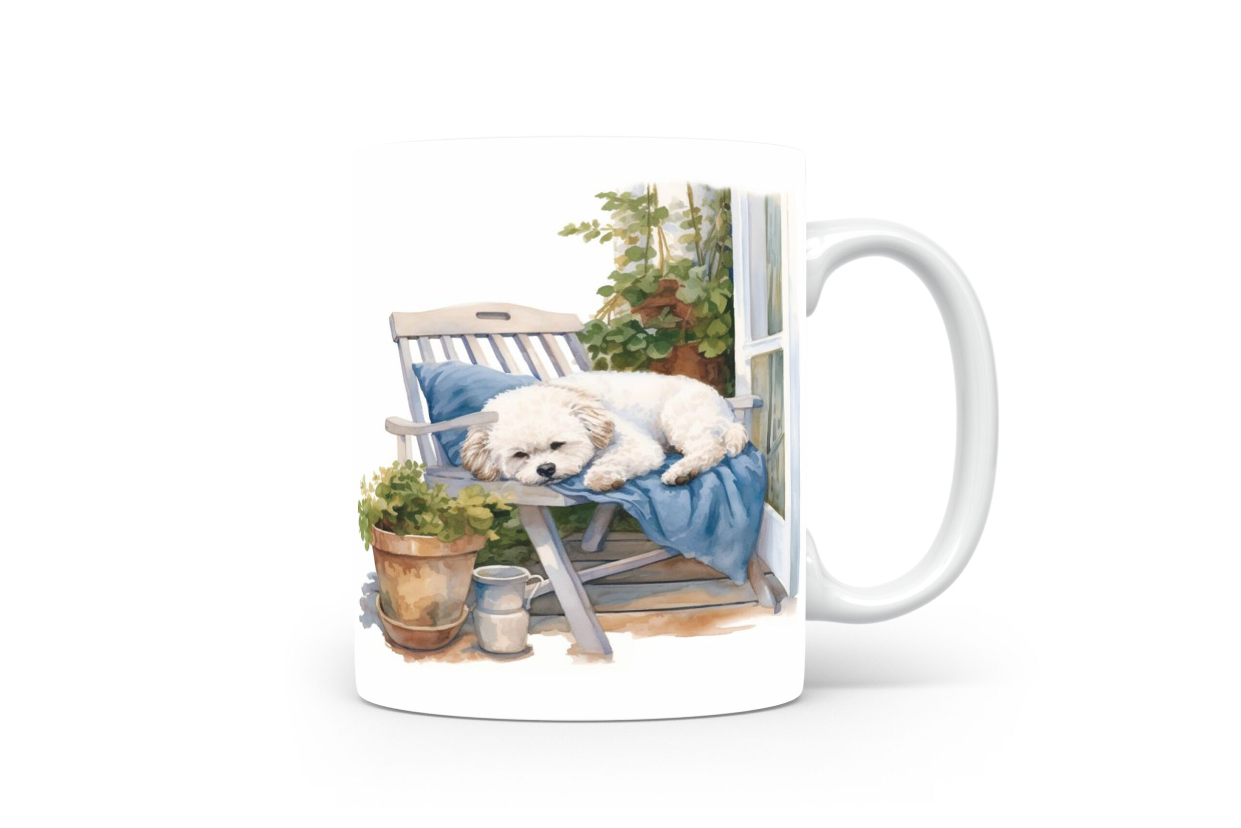 Mok Bichon Frise Collectable mok Bichon Frise Beker voor koffie of tas voor thee