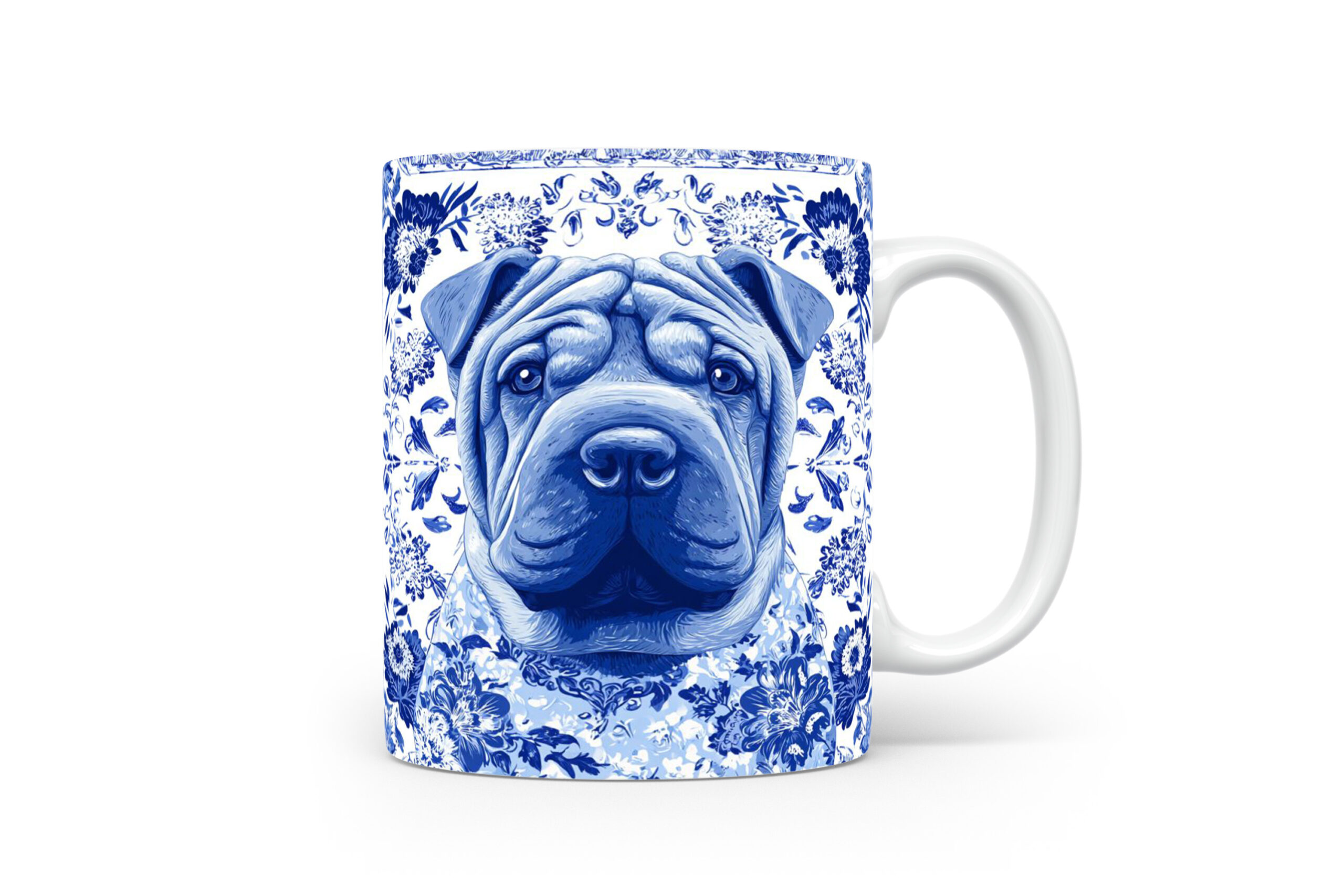 Mok Shar Pei Collectable mok Shar Pei Beker voor koffie of tas voor thee