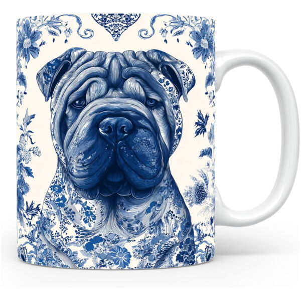 Mok Shar Pei Collectable mok Shar Pei Beker voor koffie of tas voor thee