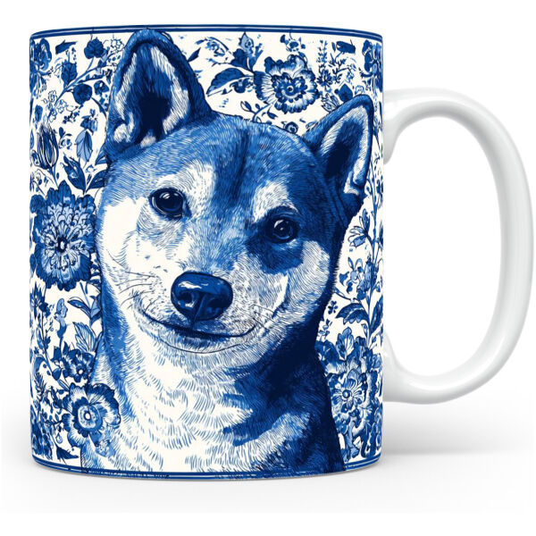 Collectable mok Shiba Inu Beker voor koffie of tas voor thee