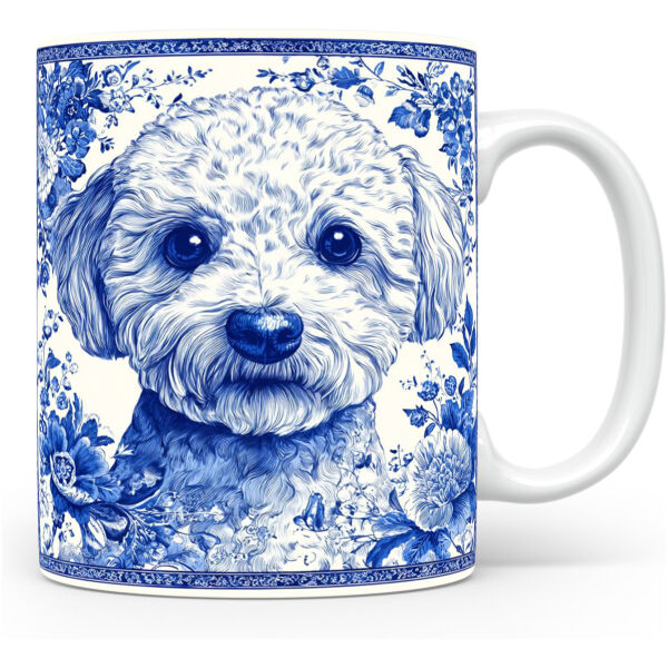 Collectable mok Bichon Frise Beker voor koffie of tas voor thee