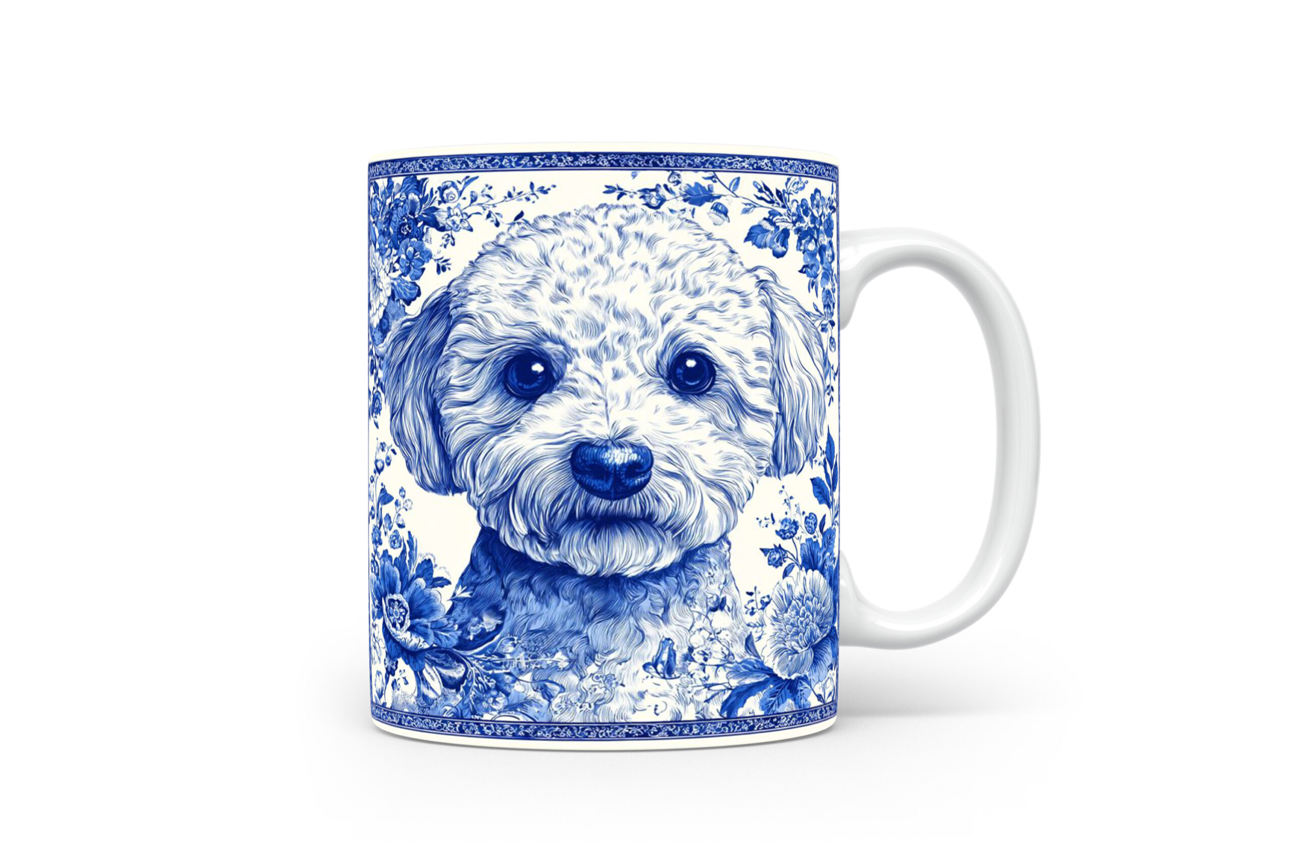 Mok Bichon Frise Collectable mok Bichon Frise Beker voor koffie of tas voor thee