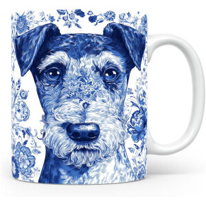 Collectable mok Airedale terrier Beker voor koffie of tas voor thee