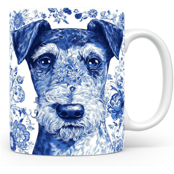 Collectable mok Airedale terrier Beker voor koffie of tas voor thee