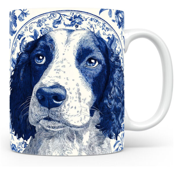 Collectable mok Springer spaniel Beker voor koffie of tas voor thee