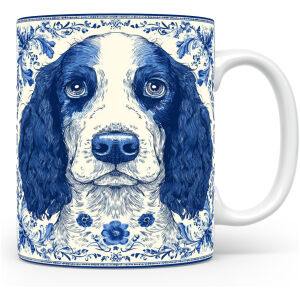 Collectable mok Springer spaniel Beker voor koffie of tas voor thee