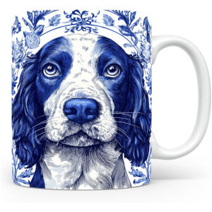 Collectable mok Springer spaniel Beker voor koffie of tas voor thee
