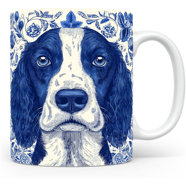 Collectable mok Springer spaniel Beker voor koffie of tas voor thee