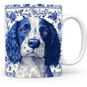 Collectable mok Springer spaniel Beker voor koffie of tas voor thee