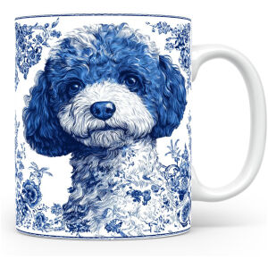 Collectable mok Bichon Frise Beker voor koffie of tas voor thee
