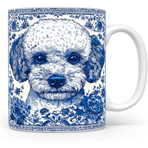 Collectable mok Bichon Frise Beker voor koffie of tas voor thee