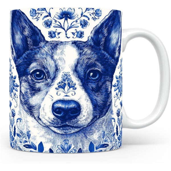 Collectable mok Zweedse vallhund Beker voor koffie of tas voor thee