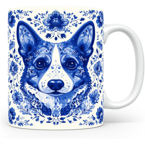 Collectable mok Zweedse vallhund Beker voor koffie of tas voor thee