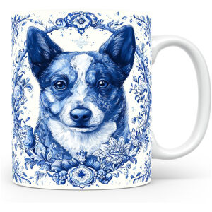 Collectable mok Zweedse vallhund Beker voor koffie of tas voor thee