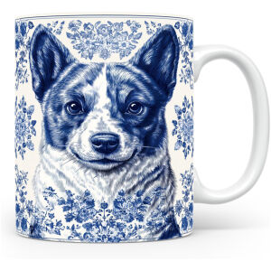 Collectable mok Zweedse vallhund Beker voor koffie of tas voor thee
