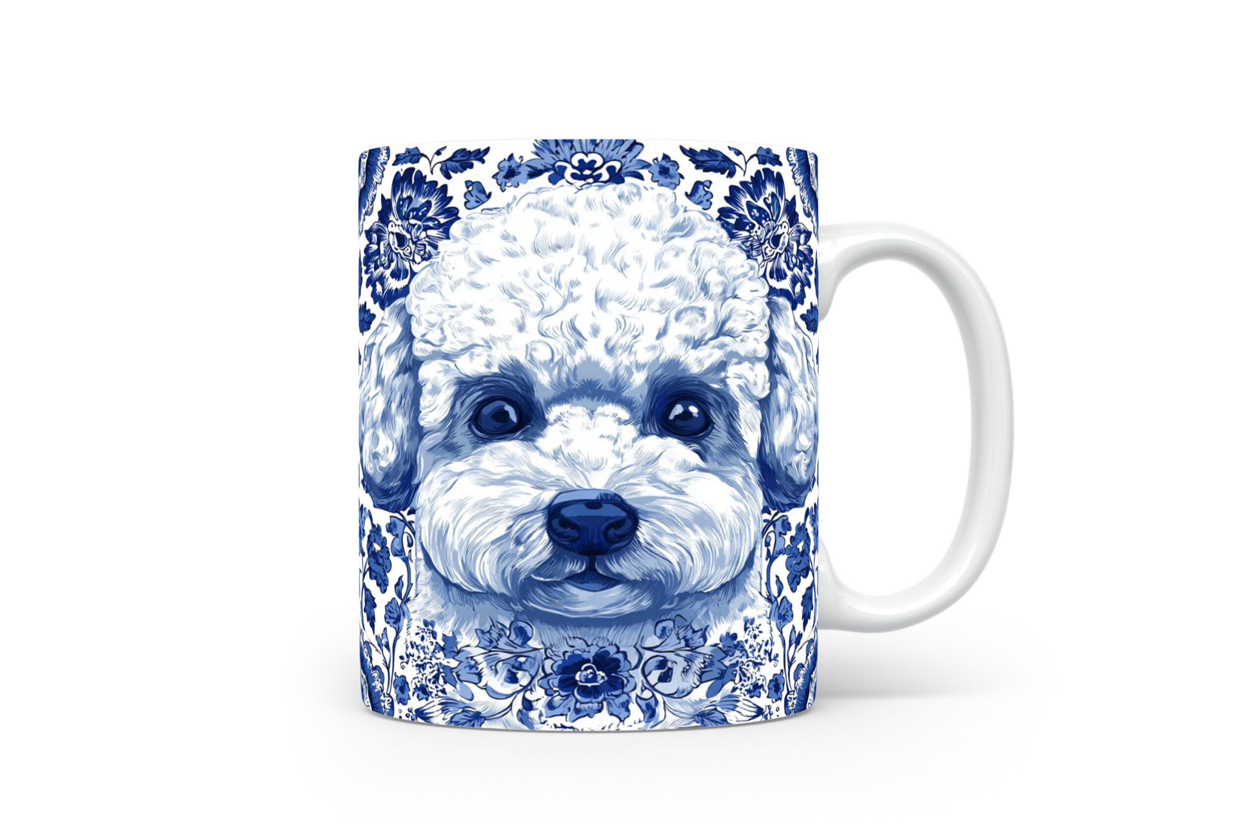 Mok Bichon Frise Collectable mok Bichon Frise Beker voor koffie of tas voor thee