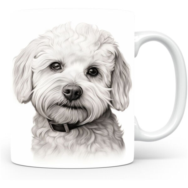 Mok Bichon Frise Collectable mok Bichon Frise Beker voor koffie of tas voor thee