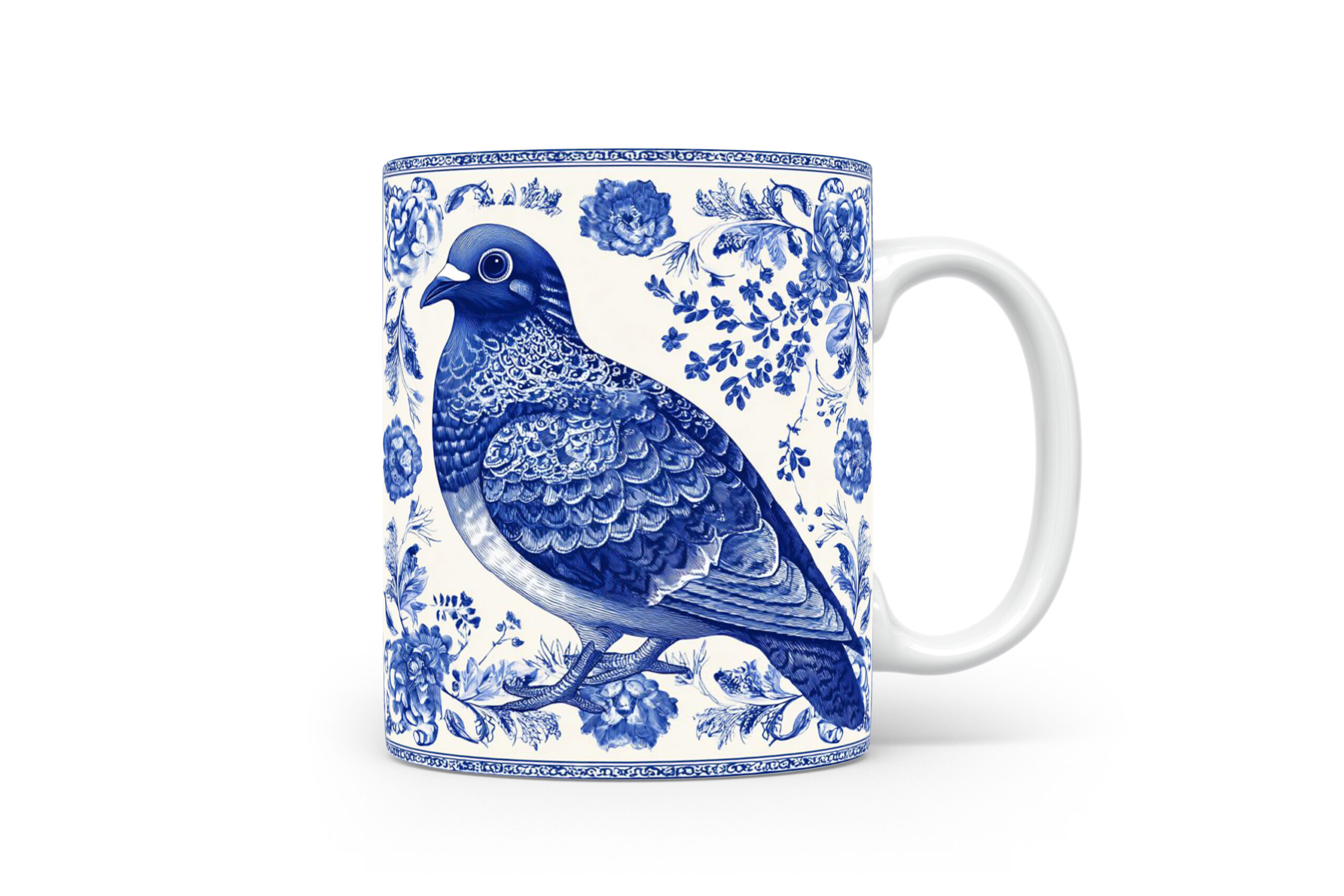 Mok Tortelduif Collectable mok Tortelduif Beker voor koffie of tas voor thee