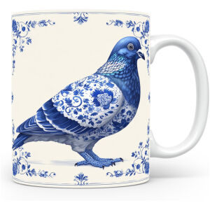 Collectable mok Tortelduif Beker voor koffie of tas voor thee