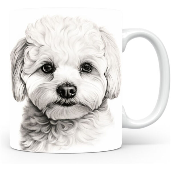 Mok Bichon Frise Collectable mok Bichon Frise Beker voor koffie of tas voor thee