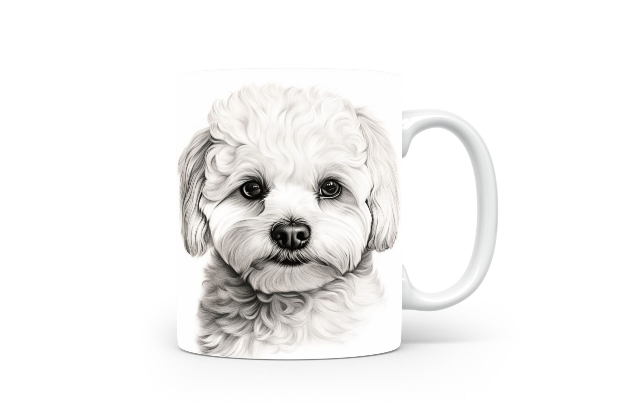 Mok Bichon Frise Collectable mok Bichon Frise Beker voor koffie of tas voor thee
