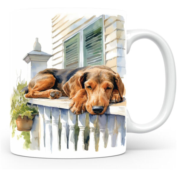 Collectable mok Airedale terrier Beker voor koffie of tas voor thee