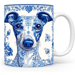 Collectable mok Whippet Beker voor koffie of tas voor thee