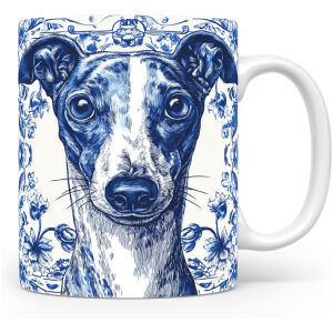 Collectable mok Whippet Beker voor koffie of tas voor thee