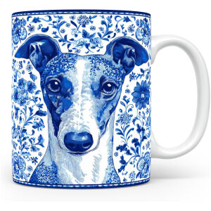 Collectable mok Whippet Beker voor koffie of tas voor thee