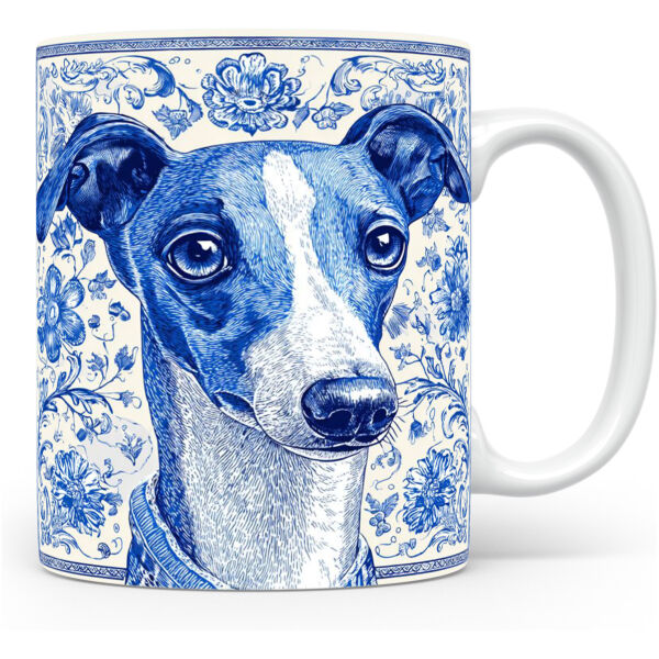 Collectable mok Whippet Beker voor koffie of tas voor thee