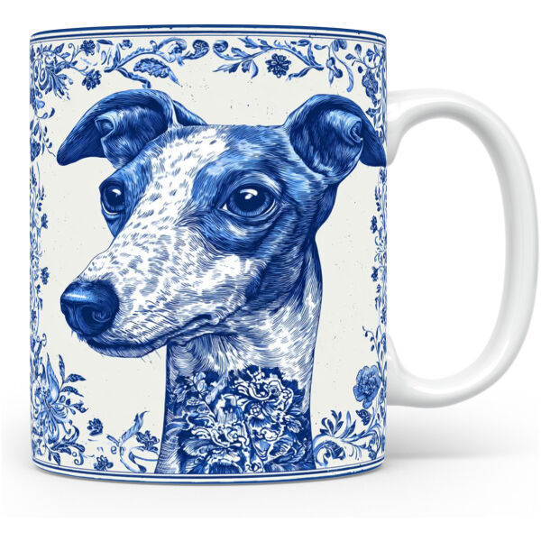 Collectable mok Whippet Beker voor koffie of tas voor thee