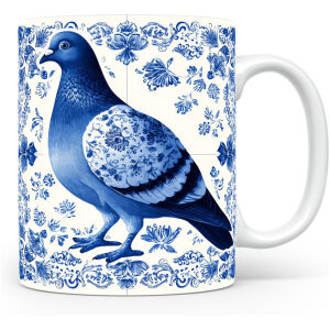 Collectable mok Hout duif Beker voor koffie of tas voor thee