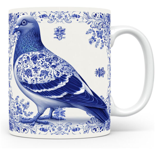 Mok Hout Duif Collectable mok Hout duif Beker voor koffie of tas voor thee